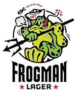 12 FL OZ FIRE IN THE HOLE! UDT FROGMAN LAGER