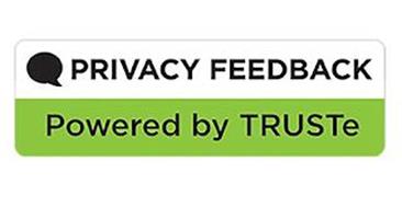 PRIVACY FEEDBACK POWERED BY TRUSTE