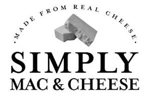 SIMPLY MAC & CHEESE · MADE FROM REAL CHEESE ·