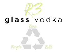 R3 GLASS VODKA REUSE REFILL RECYCLE
