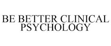 BE BETTER CLINICAL PSYCHOLOGY