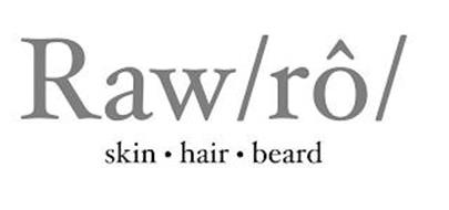 RAW/RÔ/ SKIN · HAIR · BEARD