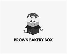 BROWN BAKERY BOX