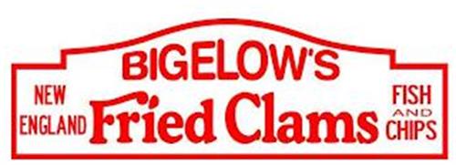 NEW ENGLAND BIGELOW'S FRIED CLAMS FISH AND CHIPS