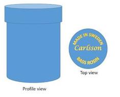 CARLSSON MADE IN SWEDEN BASS ROSIN