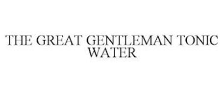 THE GREAT GENTLEMAN TONIC WATER