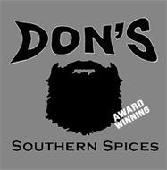 DON'S SOUTHERN SPICES AWARD WINNING