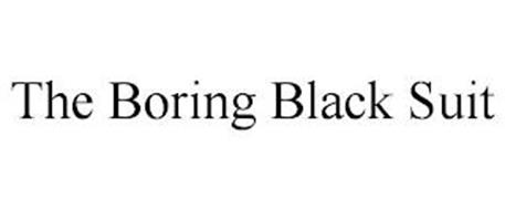 THE BORING BLACK SUIT
