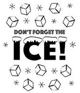 DON'T FORGET THE ICE!