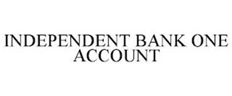 INDEPENDENT BANK ONE ACCOUNT