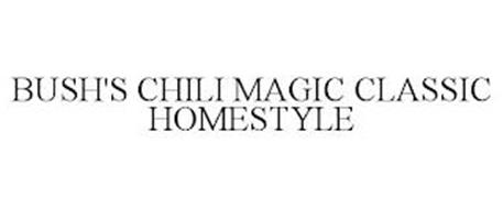BUSH'S CHILI MAGIC CLASSIC HOMESTYLE