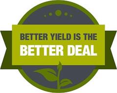 BETTER YIELD IS THE BETTER DEAL