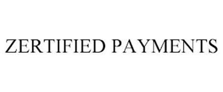 ZERTIFIED PAYMENTS