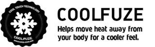 COOL TOUCH TECHNOLOGY COOLFUZE ENHANCED COOLING COOLFUZE HELPS MOVE HEAT AWAY FROM YOUR BODY FOR A COOLER FEEL