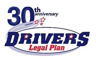 3OTH ANNIVERSARY DRIVERS LEGAL PLAN
