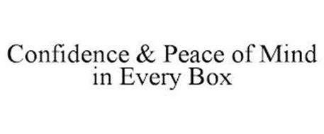 CONFIDENCE & PEACE OF MIND IN EVERY BOX