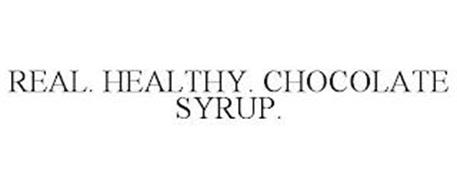 REAL. HEALTHY. CHOCOLATE SYRUP.