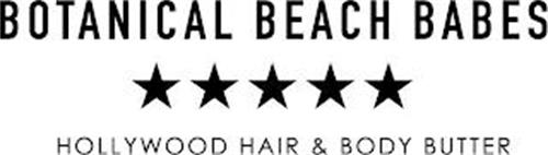BOTANICAL BEACH BABES HOLLYWOOD HAIR & BODY BUTTER