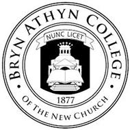 · BRYN ATHYN COLLEGE · OF THE NEW CHURCH NUNC LICET 1877