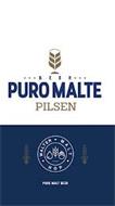 BEER PURO MALTE PILSEN WALTER MALT HOP PURE MALT BEER