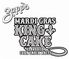 ZAPP'S MARDI GRAS KING CAKE FLAVORED CORN SNACK BALLS