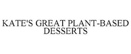 KATE'S GREAT PLANT-BASED DESSERTS