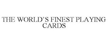 THE WORLD'S FINEST PLAYING CARDS