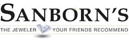 SANBORN'S THE JEWELER YOUR FRIENDS RECOMMEND
