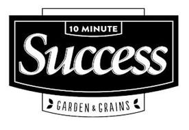 10 MINUTE SUCCESS GARDEN & GRAINS