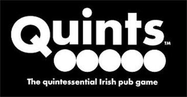 QUINTS THE QUINTESSENTIAL IRISH PUB GAME