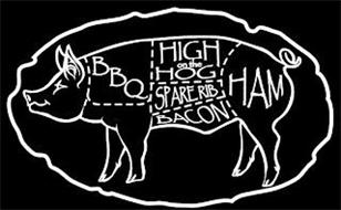 BBQ HIGH ON THE HOG SPARE RIB BACON HAM