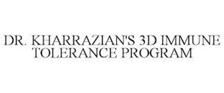 DR. KHARRAZIAN'S 3D IMMUNE TOLERANCE PROGRAM