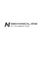 M1 MECHANICAL ONE AC · PLUMBING · GAS