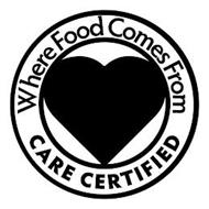 WHERE FOOD COMES FROM CARE CERTIFIED