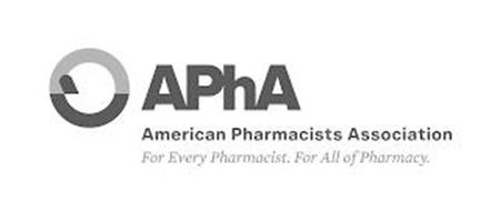 APHA AMERICAN PHARMACISTS ASSOCIATION FOR EVERY PHARMACIST. FOR ALL OF PHARMACY.