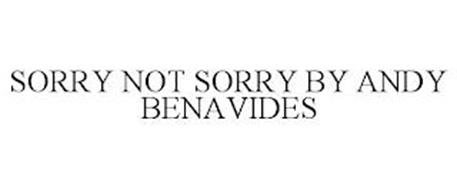 SORRY NOT SORRY BY ANDY BENAVIDES