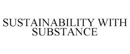 SUSTAINABILITY WITH SUBSTANCE