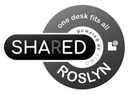 SHARED, ONE DESK FITS ALL, ROSLYN, POWERED BY SIMO