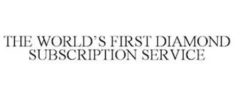THE WORLD'S FIRST DIAMOND SUBSCRIPTION SERVICE