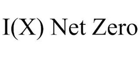 I(X) NET ZERO