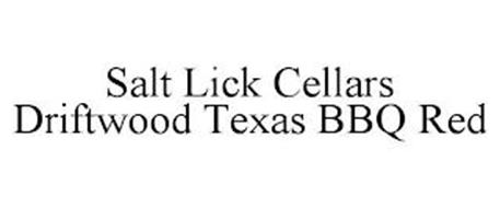 SALT LICK CELLARS DRIFTWOOD TEXAS BBQ RED