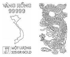 VANG RONG 99999 MOT LUONG 37.5 GR GOLD