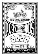 MOTOR BRAND HIGH QUALITY PLAYING CARDS NO. 976 PLASTIC COATED