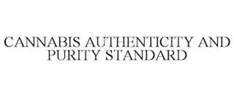 CANNABIS AUTHENTICITY AND PURITY STANDARD