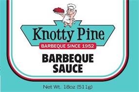 KNOTTY PINE BARBEQUE SINCE 1952 BARBACUE SAUCE NET WT. 18OZ (511G)