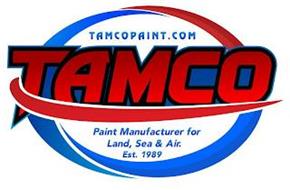 TAMCO TAMCOPAINT.COM PAINT MANUFACTURER FOR LAND, SEA & AIR. EST. 1989