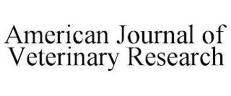 AMERICAN JOURNAL OF VETERINARY RESEARCH