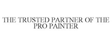 THE TRUSTED PARTNER OF THE PRO PAINTER