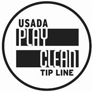 USADA PLAY CLEAN TIP LINE