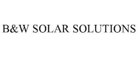 B&W SOLAR SOLUTIONS